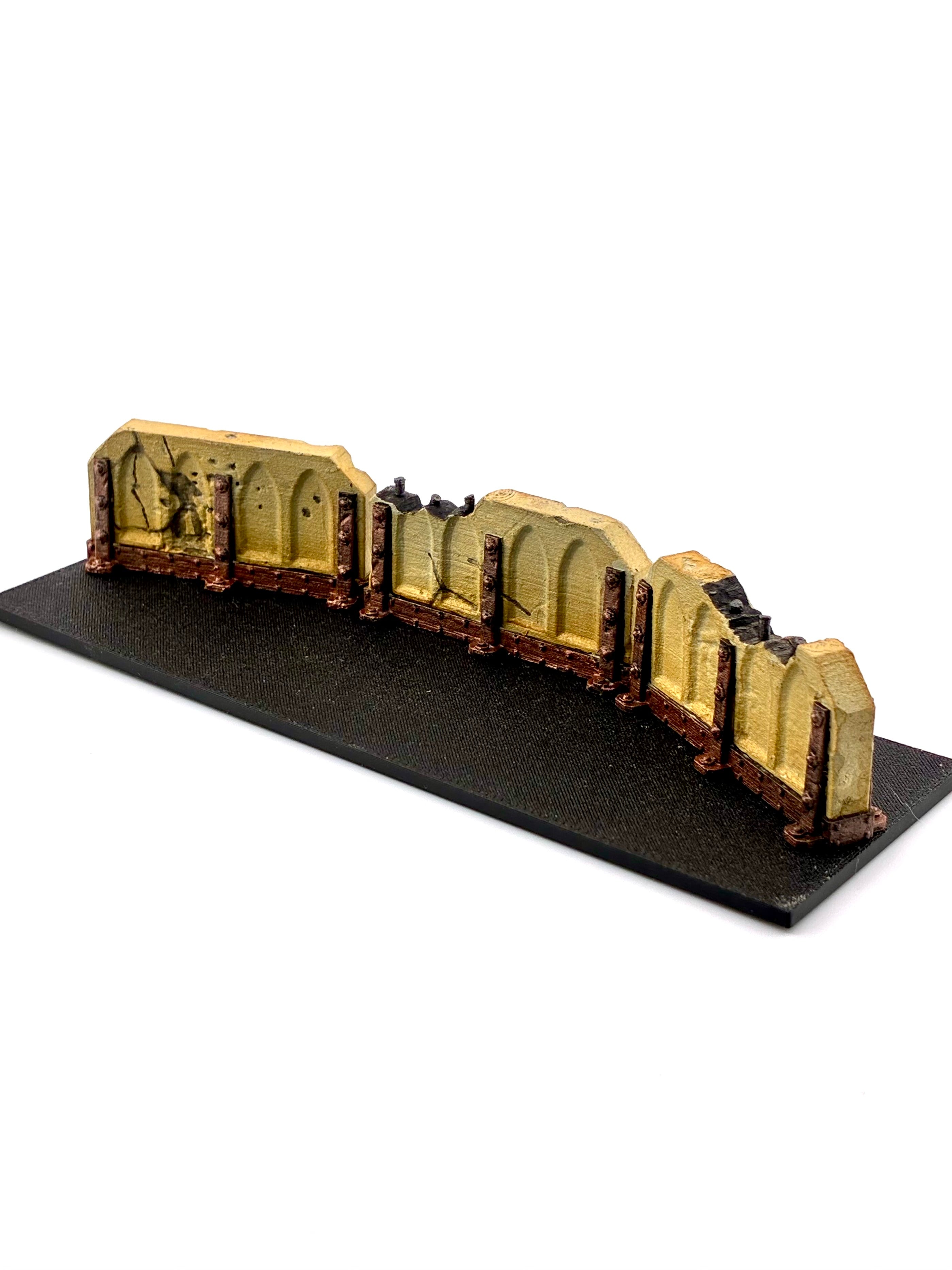 Gothic Sector Templaris - Barricades (Short line 6"x2")