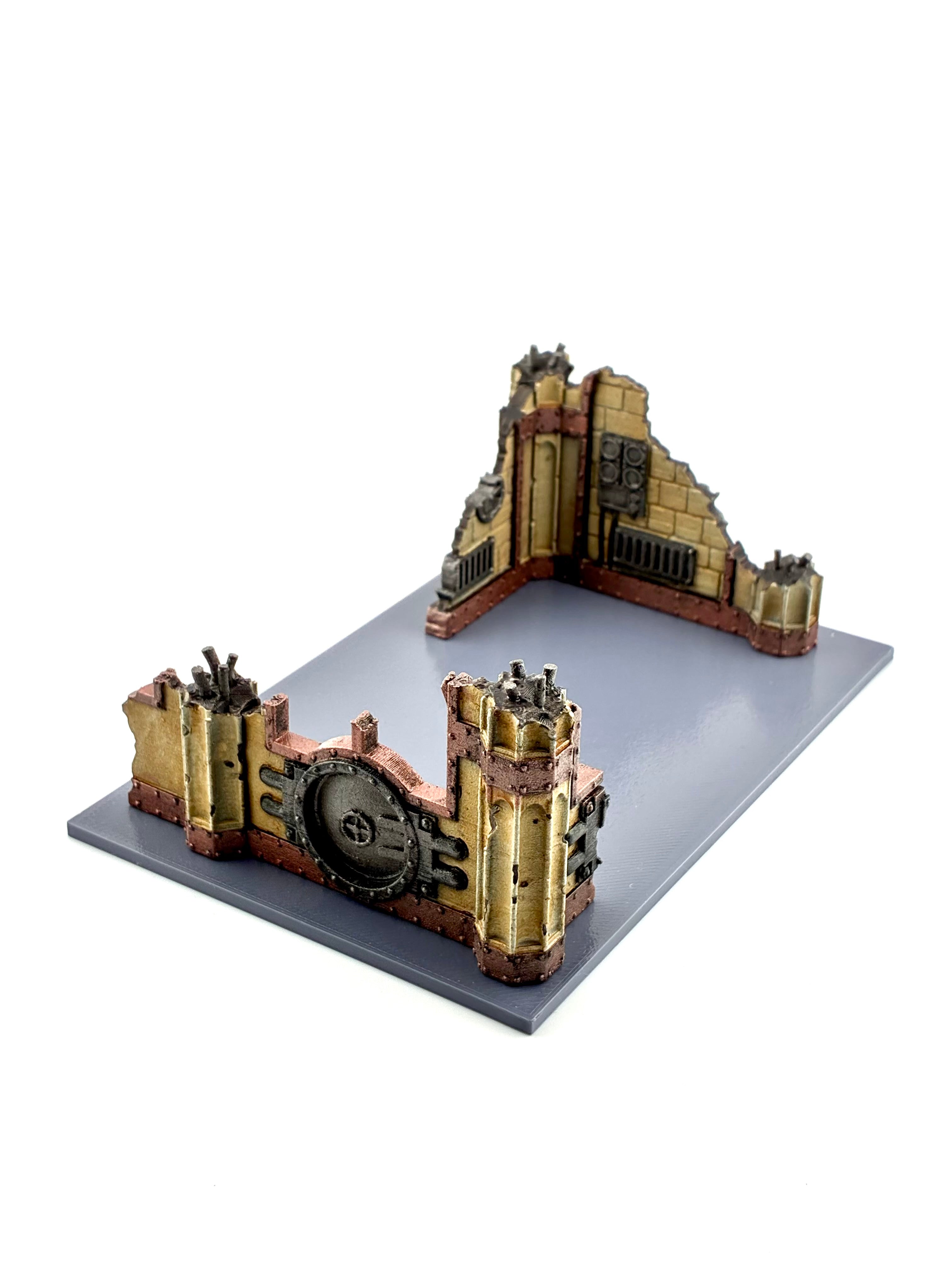 Gothic Sector Templaris - Corner Ruins (Medium Rectangle 6"x4")