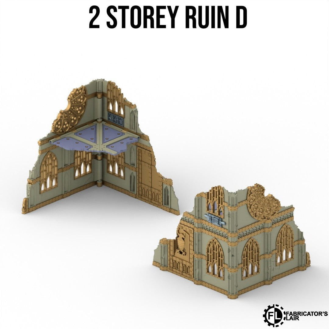 Gothic Terrain Set - Full Table Kit Optimized for 40K 11th Edition