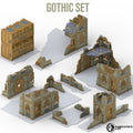 Gothic Terrain Set - Full Table Kit Optimized for 40K 11th Edition