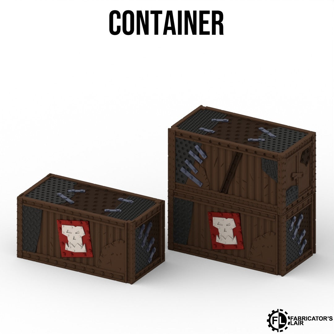 Greenskin Foldable Terrain Set - Full Table Kit Optimized for 40K 11th Edition