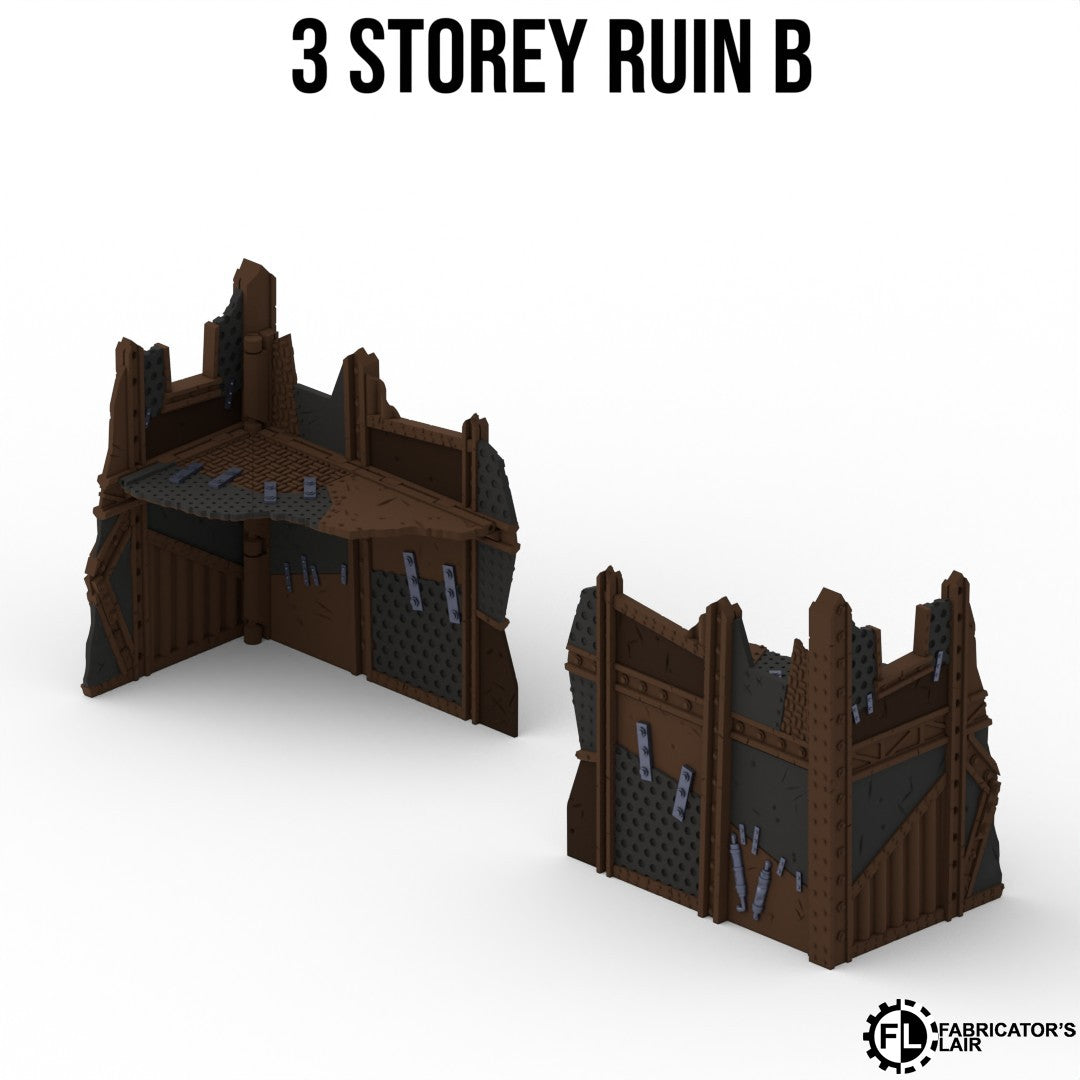 Greenskin Foldable Terrain Set - Full Table Kit Optimized for 40K 11th Edition